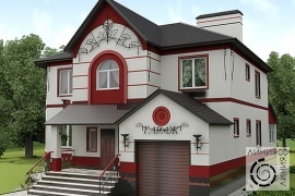 3D визуализация дома (Линия 8)