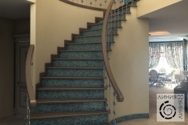 Дизайн лестницы на второй этаж, дизайн лестницы в частном доме, дизайн интерьера прихожей