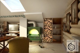 Дизайн интерьера в деревянном доме, Гостиная в деревянном доме, дизайн гостиной в деревнном доме
