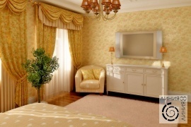 Дизайн интерьера спальни, Спальня в классическом стиле, дизайн спальни в классическом стиле