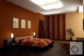 Дизайн интерьера спальни, Спальня в японском стиле, дизайн спальни в японском стиле
