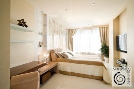 Дизайн интерьера спальни в современном стиле, спальня в светлых тонах