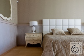 фото деталей интерьера спальни в стиле ар-деко
