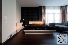 Белая кровать в интерьере, дизайн интерьера спальни в современном стиле