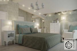 Дизайн интерьера спальни (Линия 8)