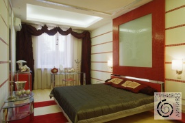 фото дизайна интерьера хозяйской спальни