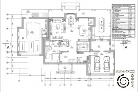 план первого этажа_Дом в нормандском стиле (Линия8)