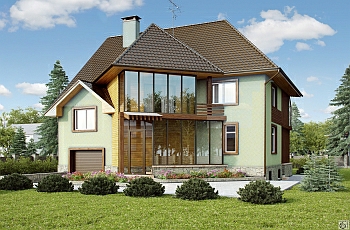 Дизайн фасадов индивидуальных домов