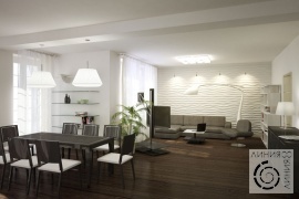 Гостиная в стиле минимализм, дизайн гостиной в современном стиле