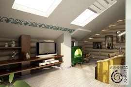 Дизайн интерьера в деревянном доме, Гостиная в деревянном доме, дизайн гостиной в деревянном доме