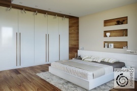 Дизайн интерьера спальни, Спальня в современном стиле, дизайн спальни в современном стиле, белая мебель, минимализм