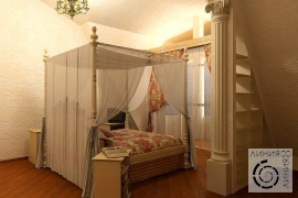Дизайн интерьера спальни, Спальня в классическом стиле, дизайн спальни в классическом стиле, кровать с балдахином