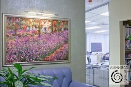 фото коридора офиса компании Нике Мед