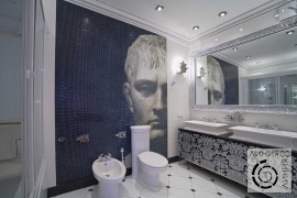 классический интерьер ванной комнаты (Линия 8)