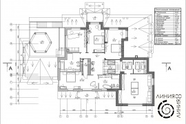 план второго этажа_Дом в нормандском стиле (Линия 8)